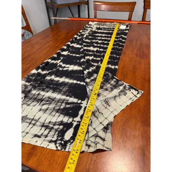 NWT Jessica Simpson Jet Black Tie Dye Maxi Dress Size Medium Joy Strapless Flowy - Picture 2 of 12